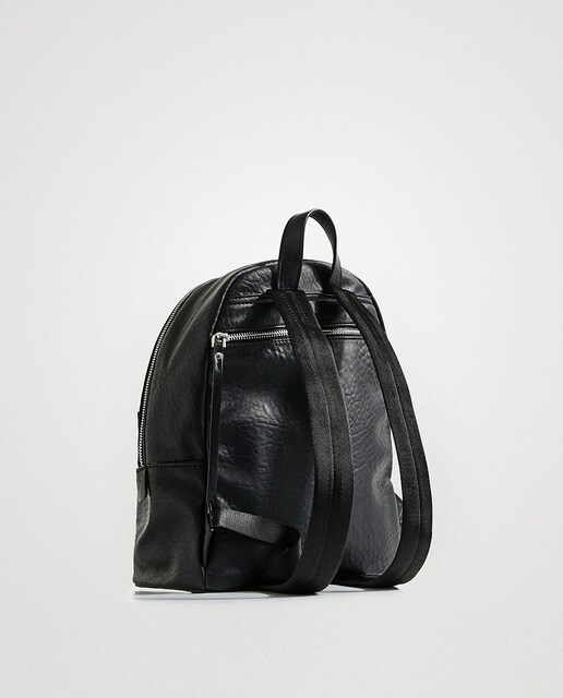 Mochila pequeña Rising Mombasa en negro con bordados a tono · Desigual · El  Corte Inglés