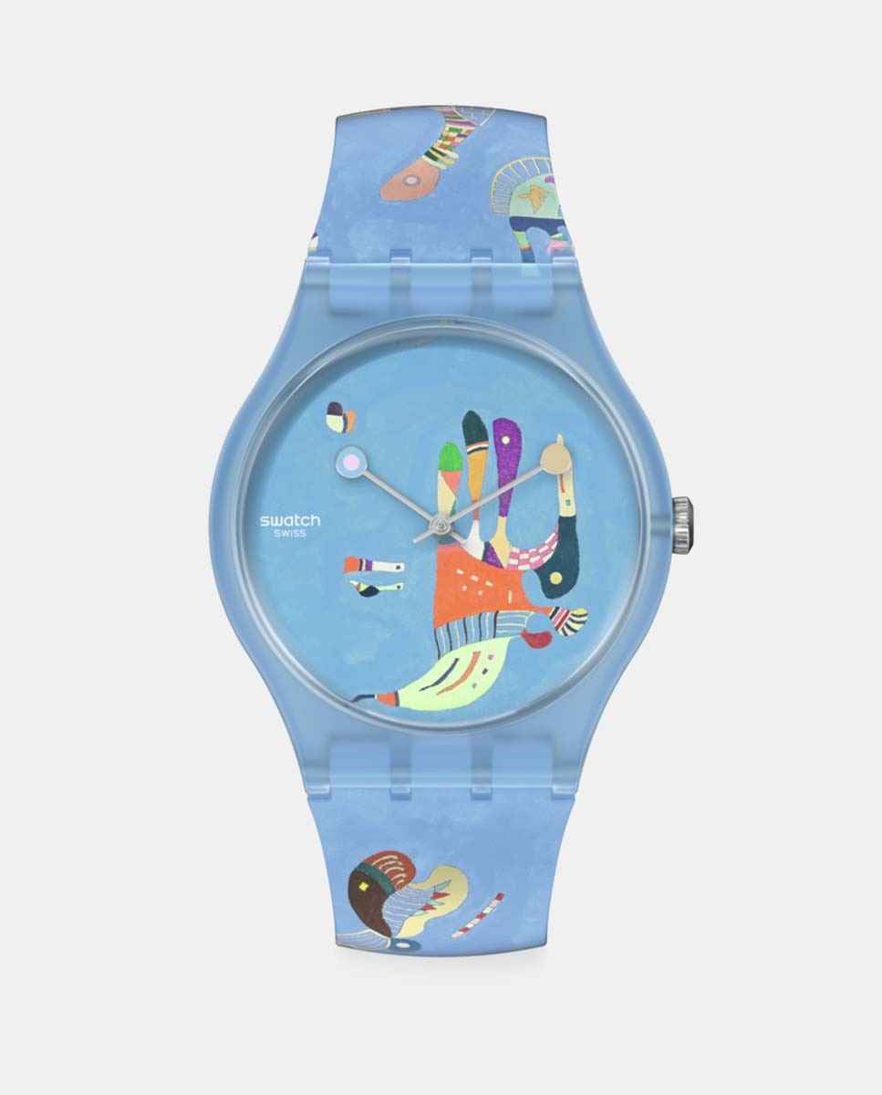 Imagem 0 de Relógio Centre Pompidou SUOZ342 Estampado - Azul