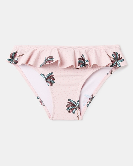 Imagen 0 de Culetín de bebé niña con palmeras