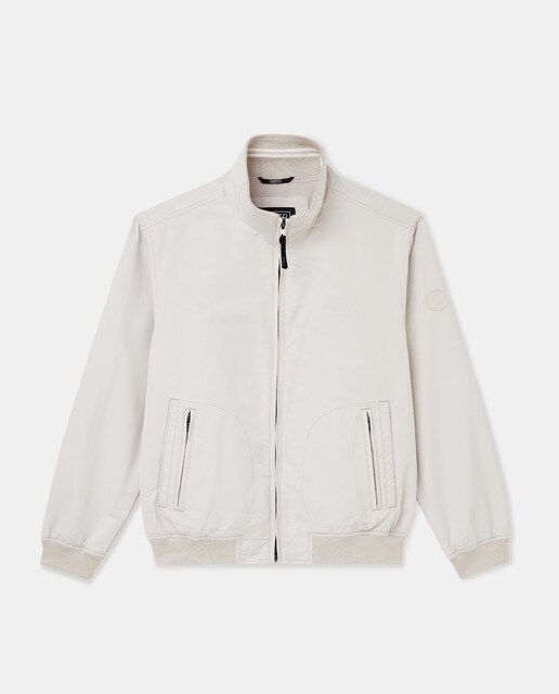 Cazadora estilo Harrington marinera hombre gris doble bolsillo · Mirto · El  Corte Inglés