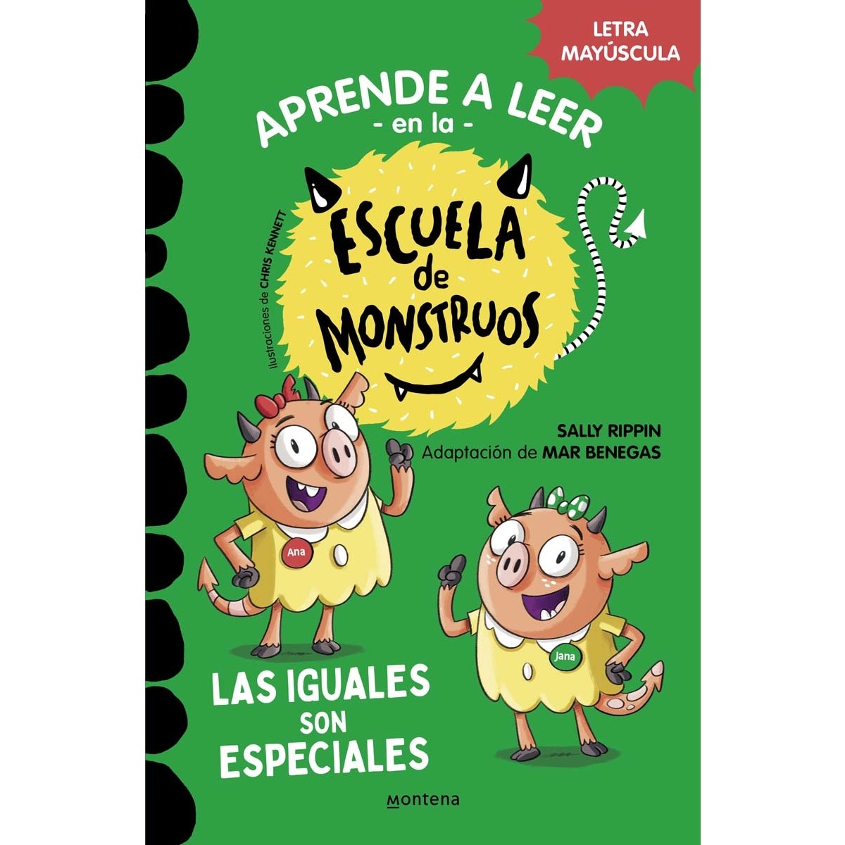 Imagen 0 de Aprender a leer en la Escuela de Monstruos 3 - Las iguales son especiales: En letra MAYÚSCULA (libros para niños a partir de 5 años)  (Tapa blanda)