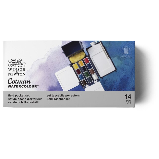 Imagen 0 de Set de Acuarela con 12 Pastillas Cotman Winsor & Newton Multicolor