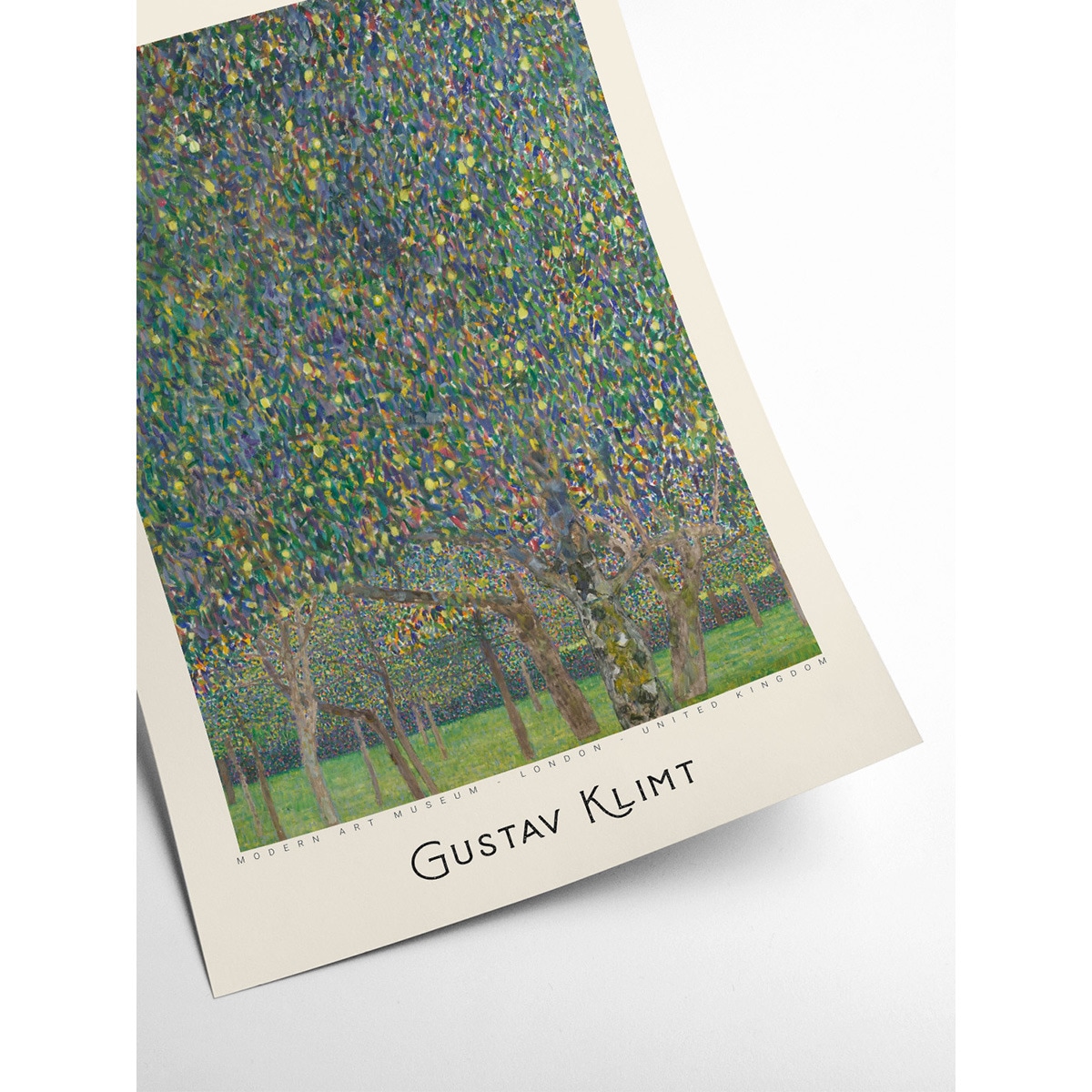 Ilustração Pear Tree Klimt Multicolor-2