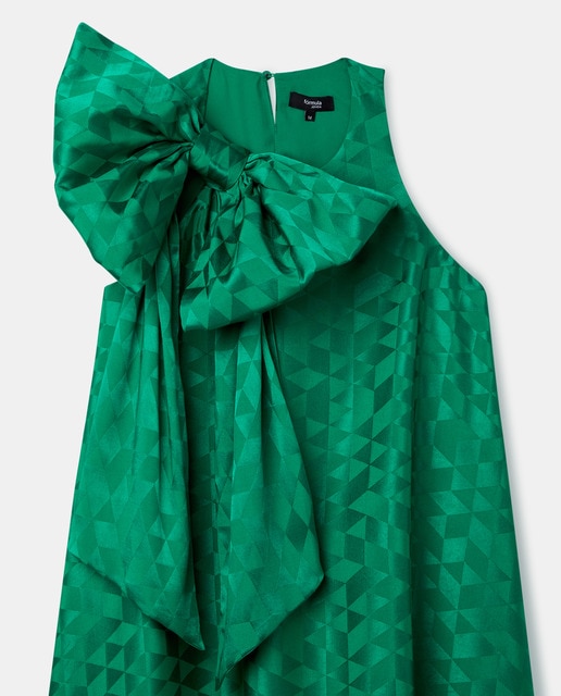 Vestido jacquard con lazo · Fórmula Joven · El Corte Inglés