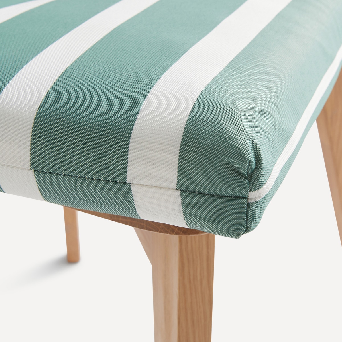 Cojín de rayas para asiento160 gr Raya Bicolor Basics El Corte Inglés Verde-3