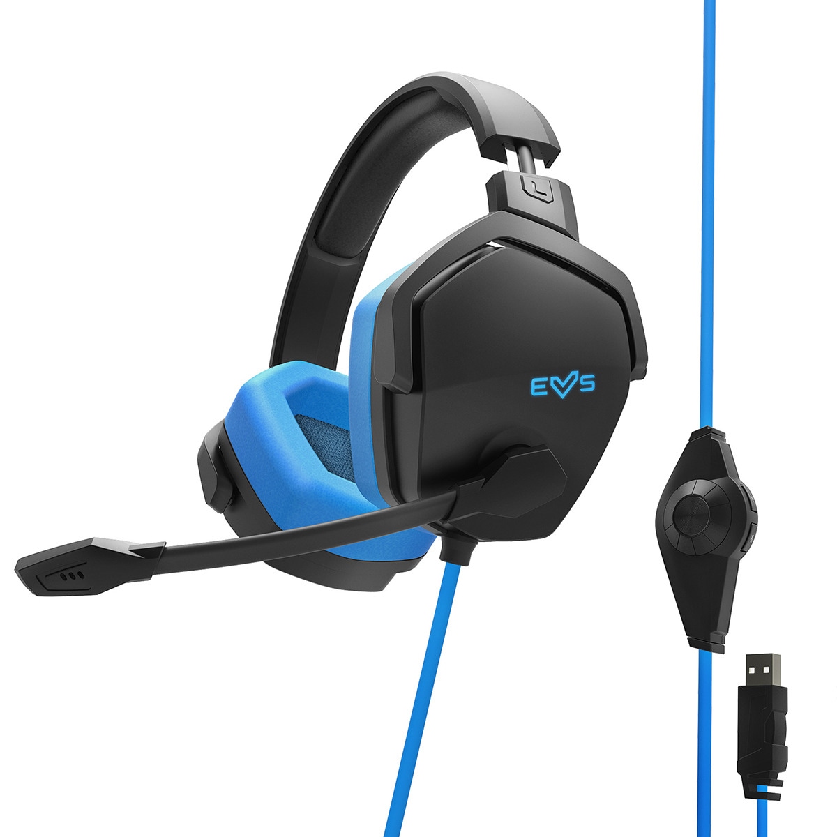 Auriculares Gaming con micrófono Energy Sistem ESG 4 Surround 7.1 Blue Azul-3