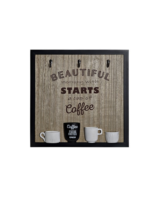 Imagen 0 de Perchero pared madera y resina