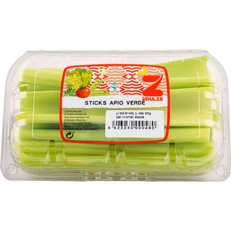 apio verde sticks bandeja 300 g - El Dulze