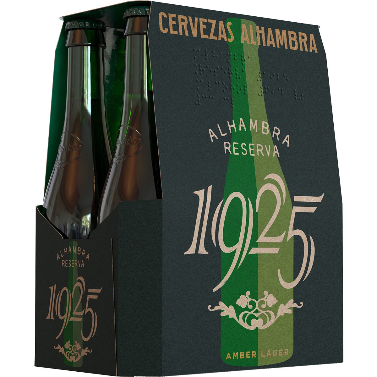 cerveza rubia extra pack 6 botellas 33 cl