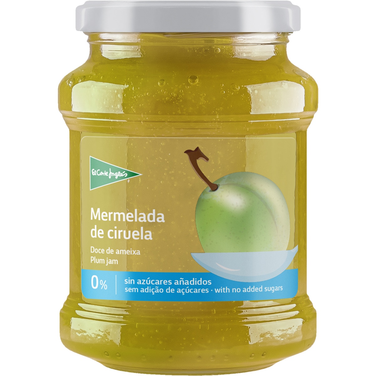 mermelada de ciruela 0% azúcares añadidos frasco 330 g
