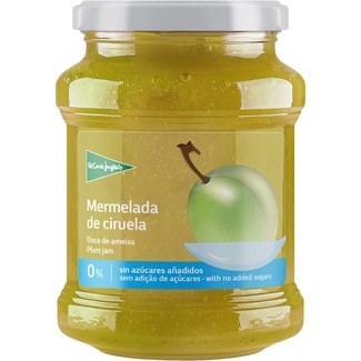 mermelada de ciruela 0% azúcares añadidos frasco 330 g - El Corte Ingles