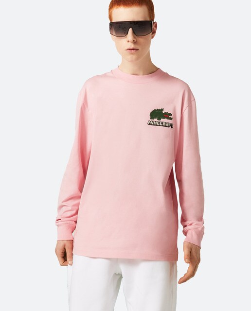 Camiseta de manga larga x Minecraft de hombre · Lacoste · El Corte Inglés