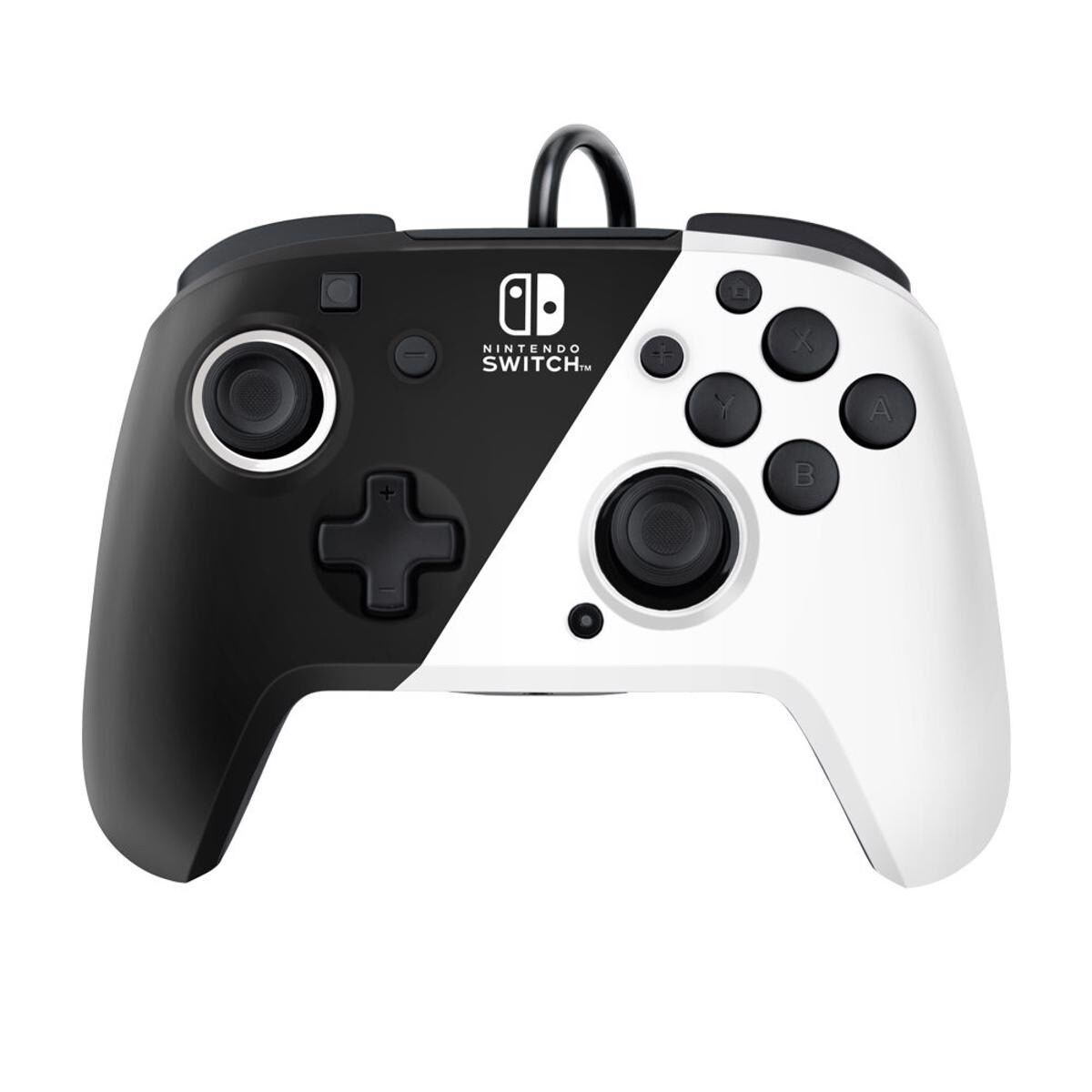 Faceoff Deluxe + Audio Wired Controller para Nintendo Switch - Preto/Branco Preto / Branco-1