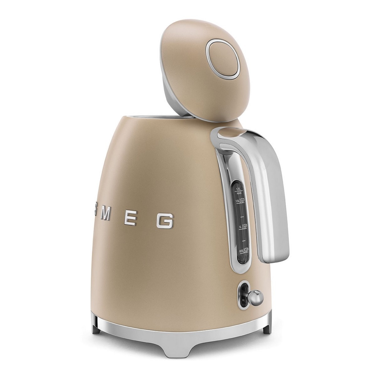 Jarro Elétrico Smeg Anni 50 de 2400 W e de 1,7 Litros Dourado Mate-10