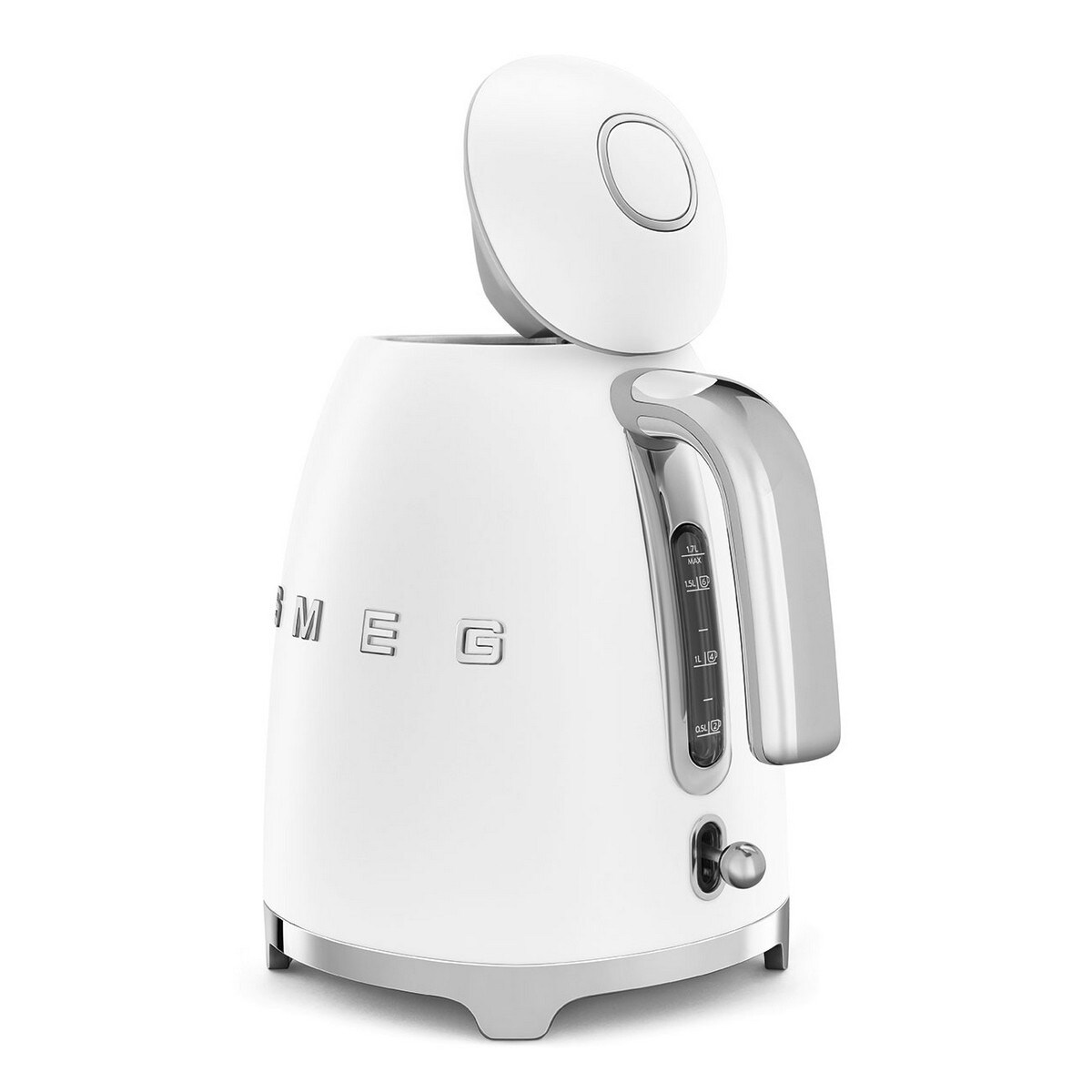 Jarro Elétrico Smeg Anni 50 de 2400 W e de 1,7 Litros Branco mate-10