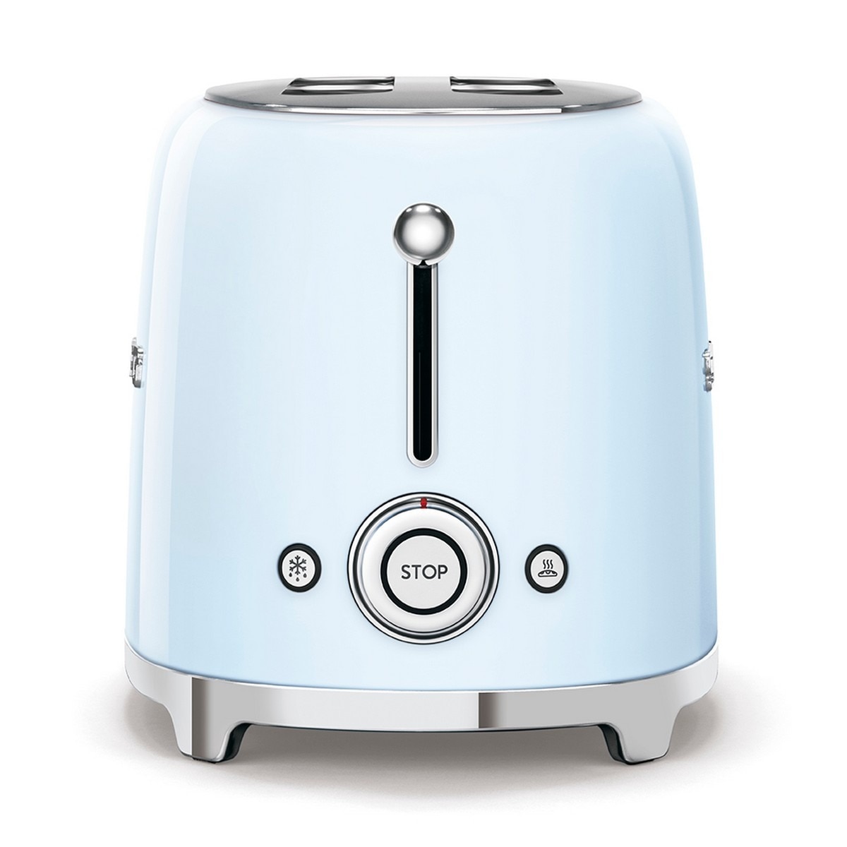 Torradeira Smeg Anni 50 de 950 W com 2 Fendas Curtas Azul Céu-3