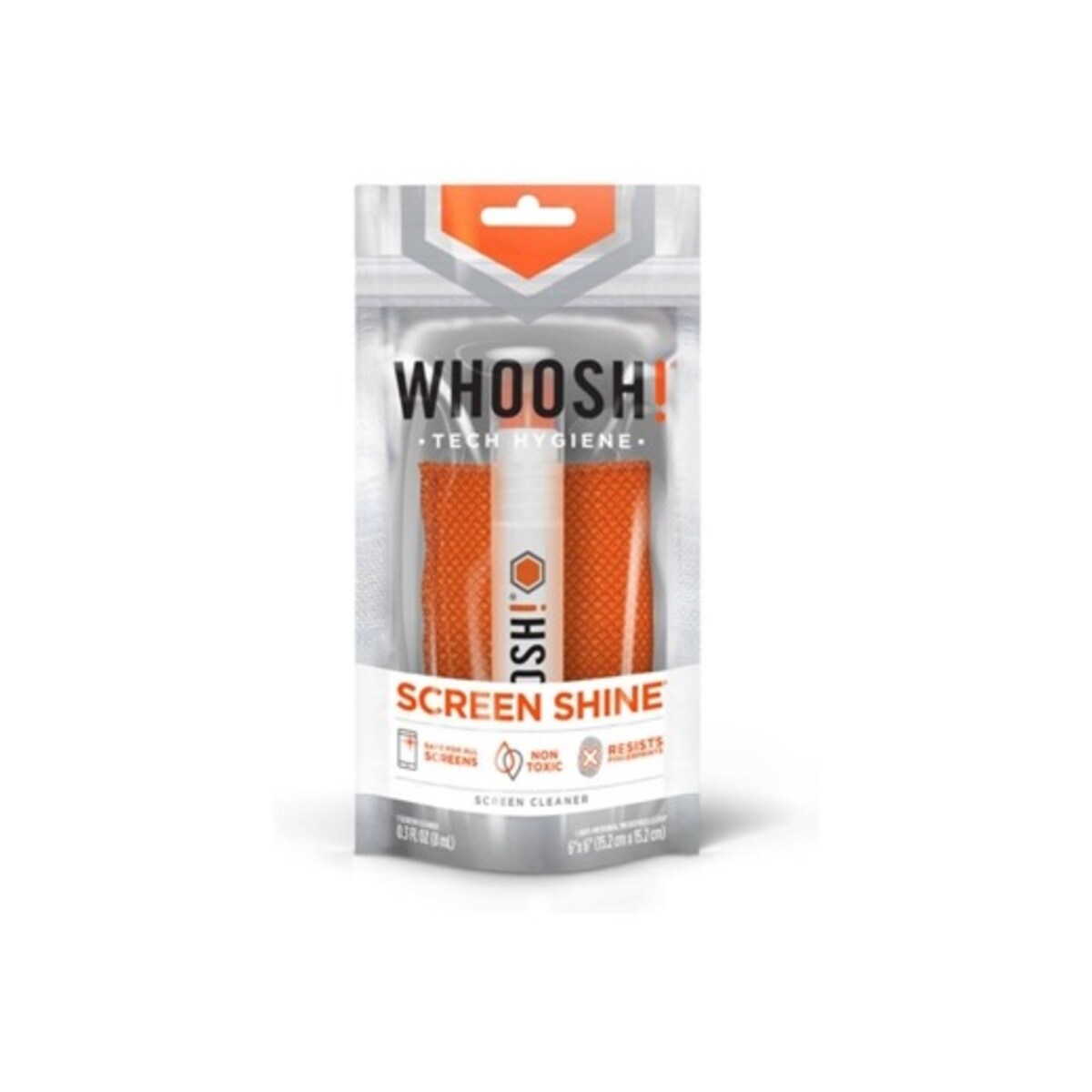 Spray Limpeza de Ecrãs Whoosh! Pocket - 8ml 2