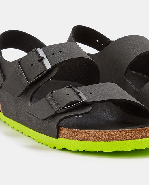 Sandalias de niño en negro con doble hebilla · Birkenstock · El Corte Inglés