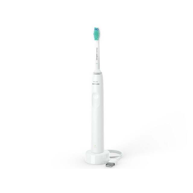 Imagem 0 de Escova de Dentes Elétrica Philips S2100 HX3651/13 com Tecnologia Sónica - Branca