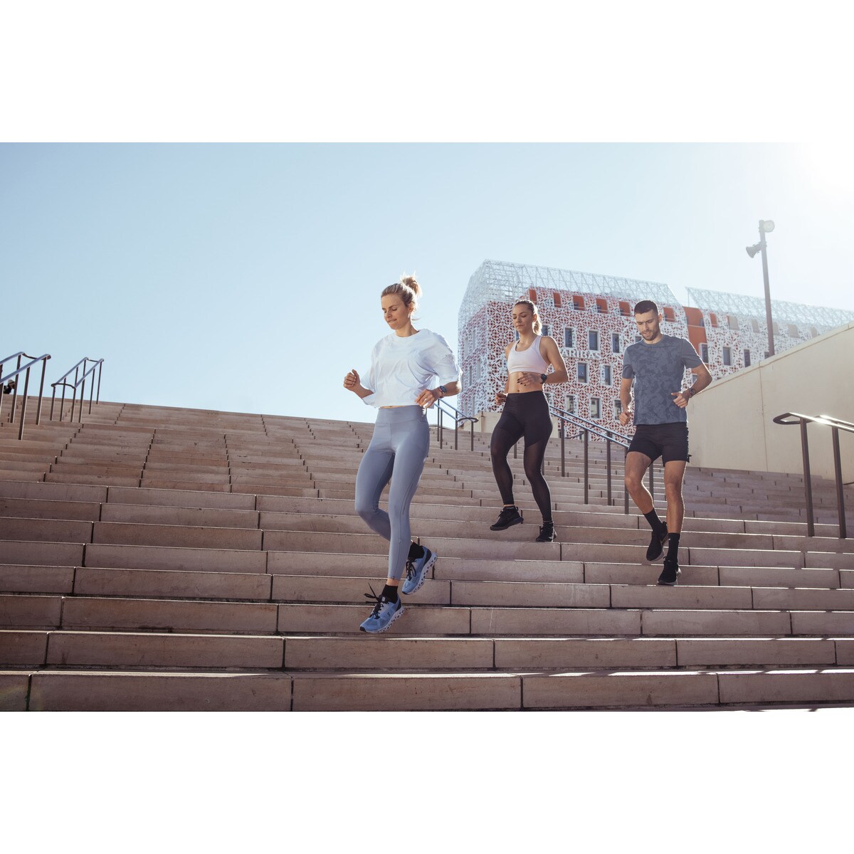 Relógio Smartwatch Pacer Polar Creme-15