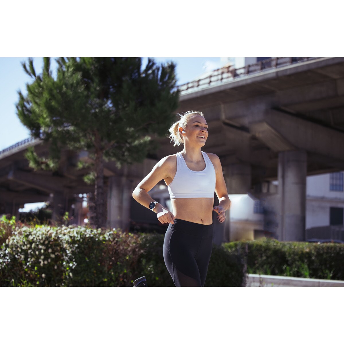 Relógio Smartwatch Pacer Polar Creme-13