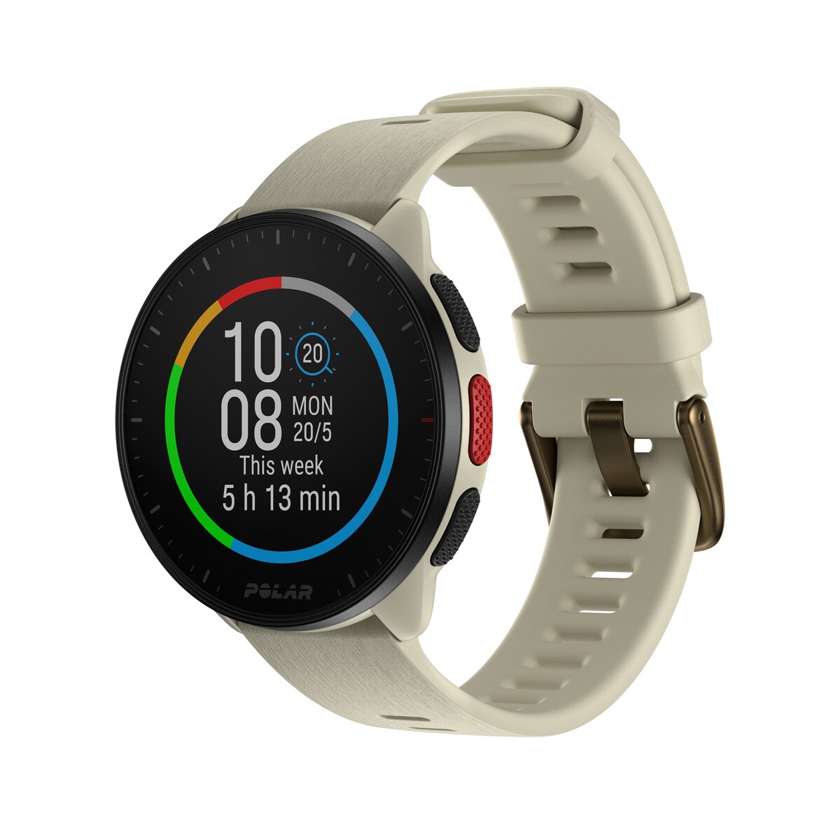 Relógio Smartwatch Pacer Polar Creme-1