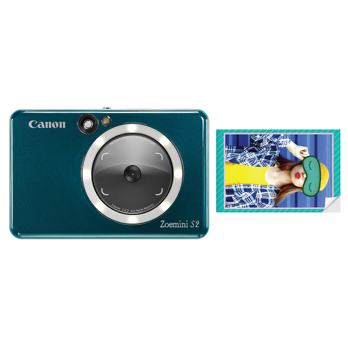 Câmara Instantânea Canon Zoemini S2 Azul-4