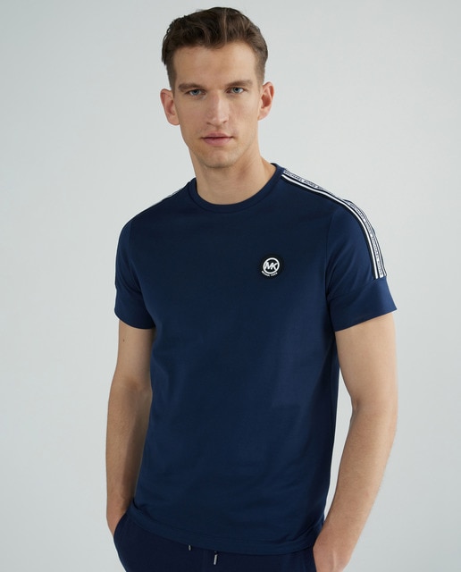 Camiseta de hombre de algodón con logotipo · Michael Kors · El Corte Inglés