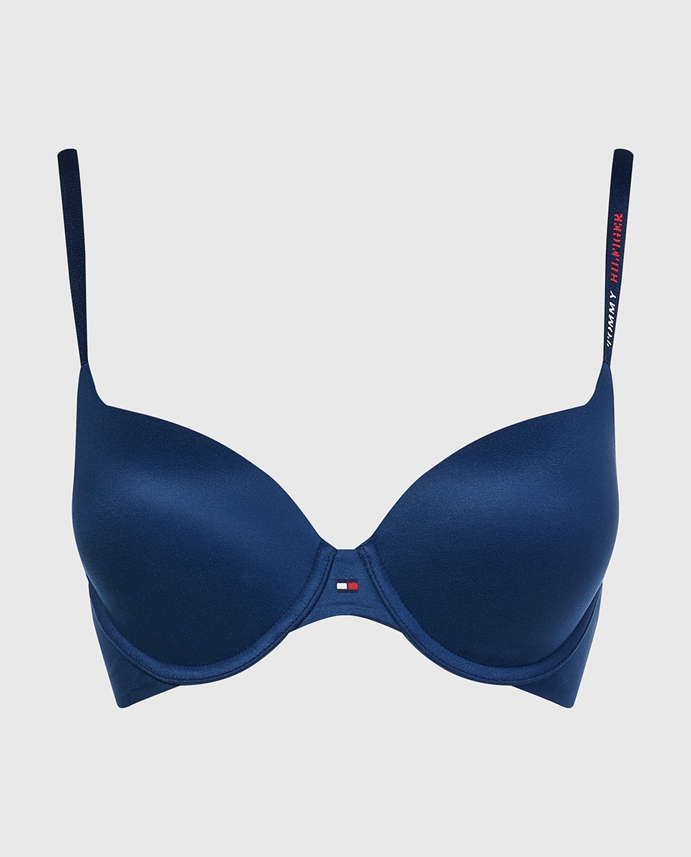 Soutien push-up ultra suave Azul-4