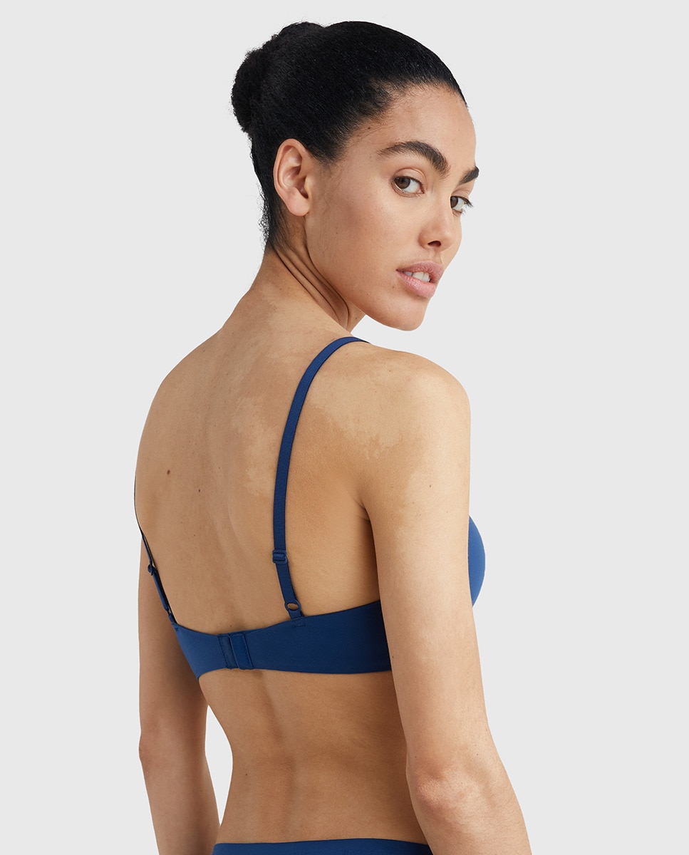 Soutien push-up ultra suave Azul-2