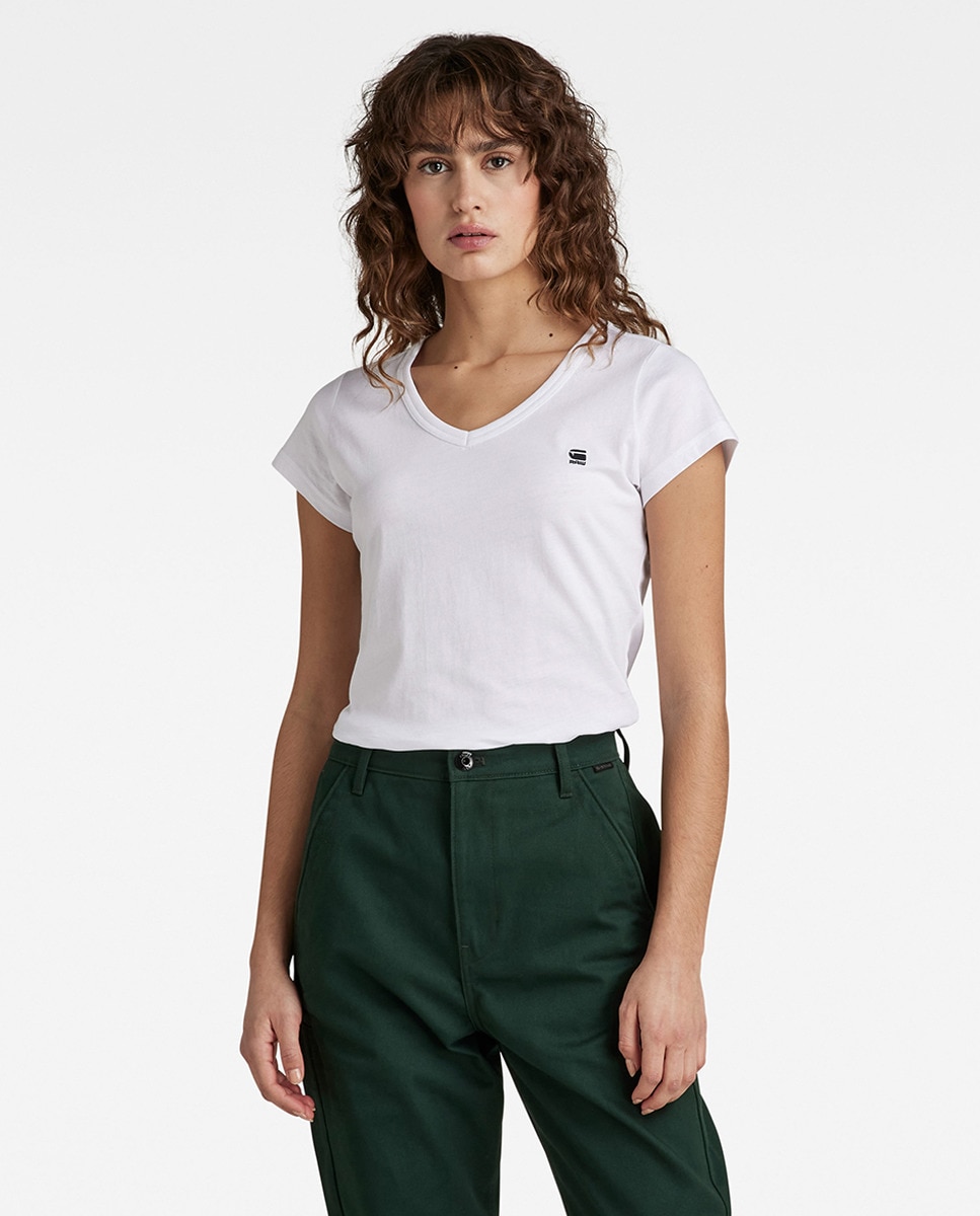 Tshirt Eyben en maille douce avec motif GStar RAW sur la poitrine