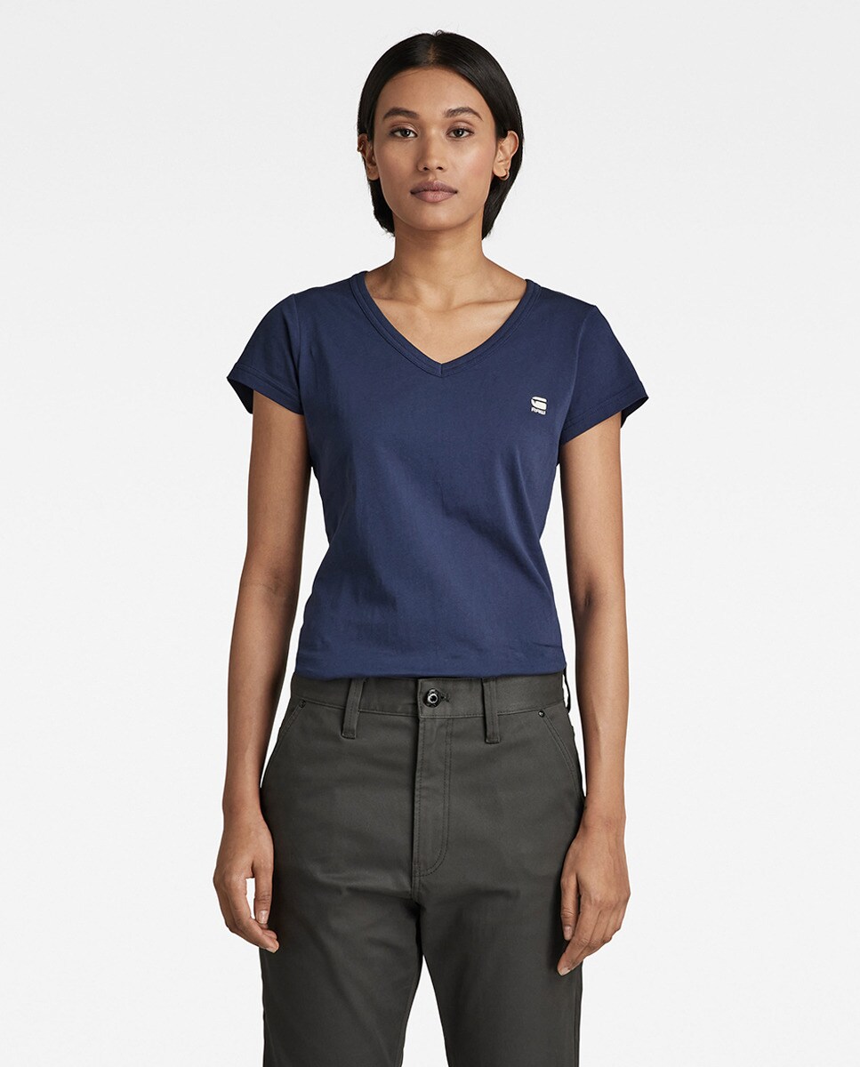 Tshirt Eyben en maille douce avec motif GStar RAW sur la poitrine