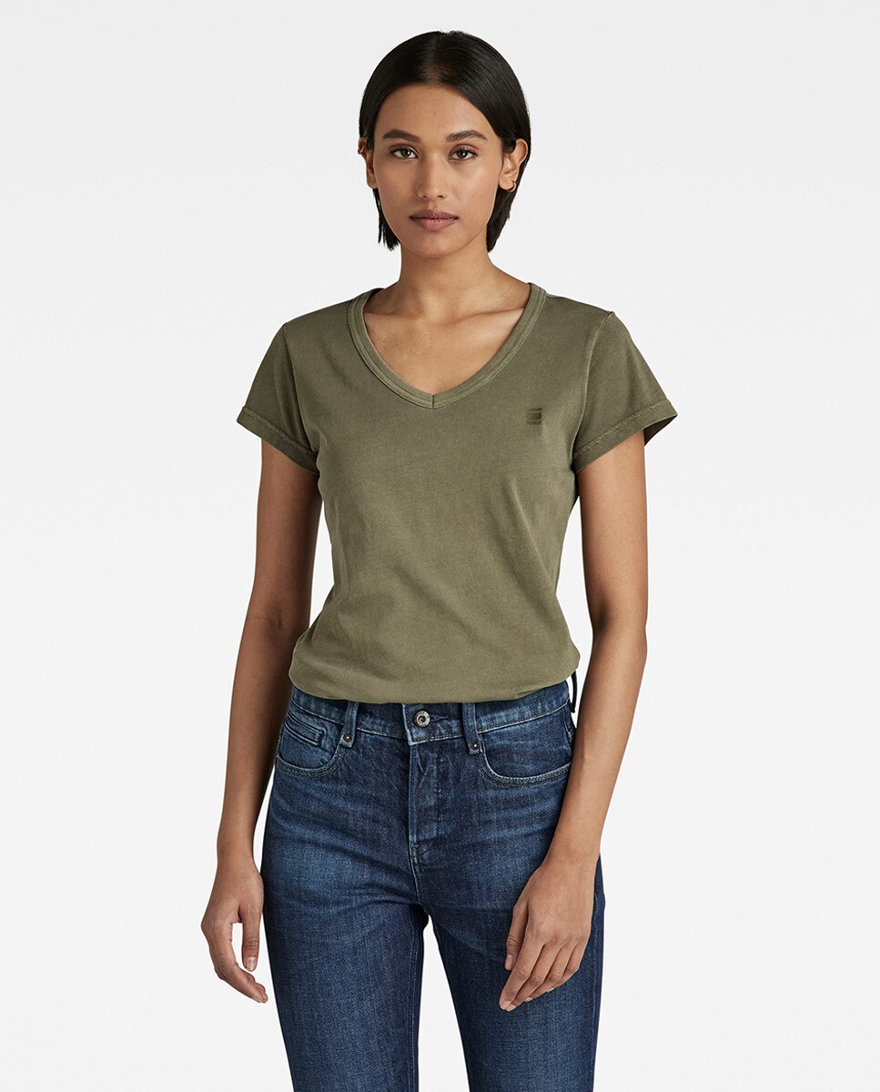 Tshirt Eyben en maille douce avec motif GStar RAW sur la poitrine