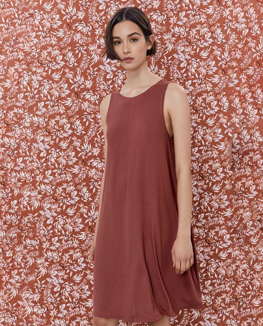 Vestido canalé · Sfera · El Corte Inglés