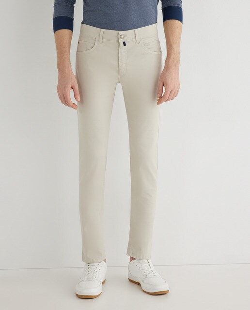 Pantalón de hombre cinco bolsillos custom beige · Pertegaz · El Corte Inglés