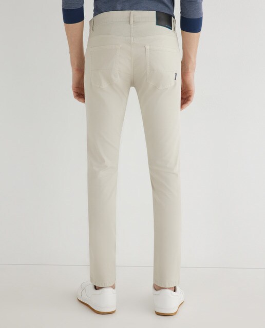 Pantalón de hombre cinco bolsillos custom beige · Pertegaz · El Corte Inglés