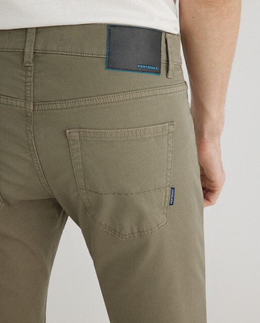 Pantalón de hombre cinco bolsillos custom kaki · Pertegaz · El Corte Inglés