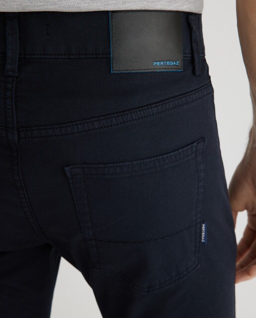 Pantalón de hombre cinco bolsillos custom azul marino · Pertegaz · El Corte  Inglés