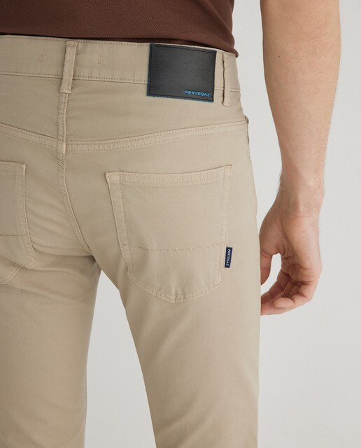 Pantalón de hombre cinco bolsillos custom azul tostado · Pertegaz · El Corte  Inglés