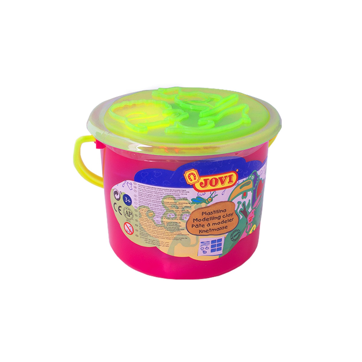 Balde de Plasticina Multicolor-2