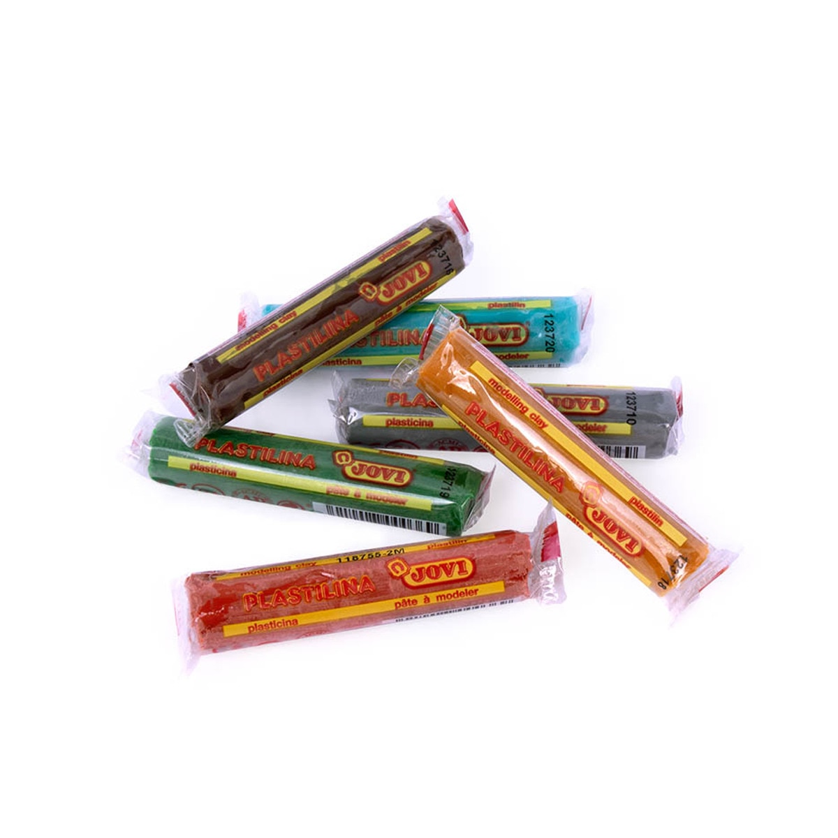 Estojo com 6 Barras de Plasticina 15 g - Nature Natural-3