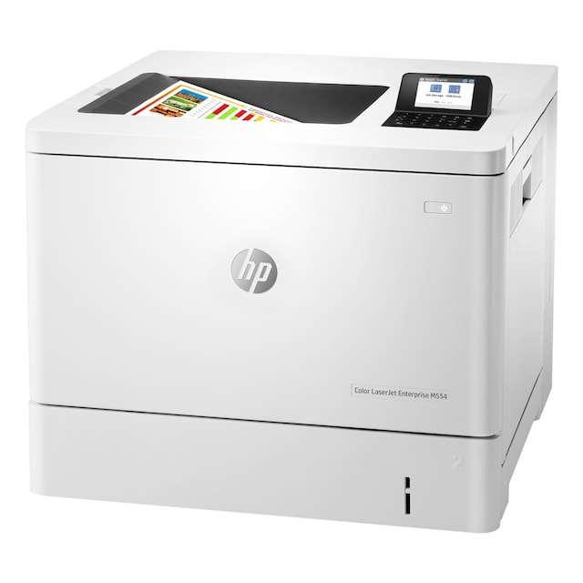 Imagen 0 de Impresora láser HP Color LaserJet Enterprise M554dn, Ethernet