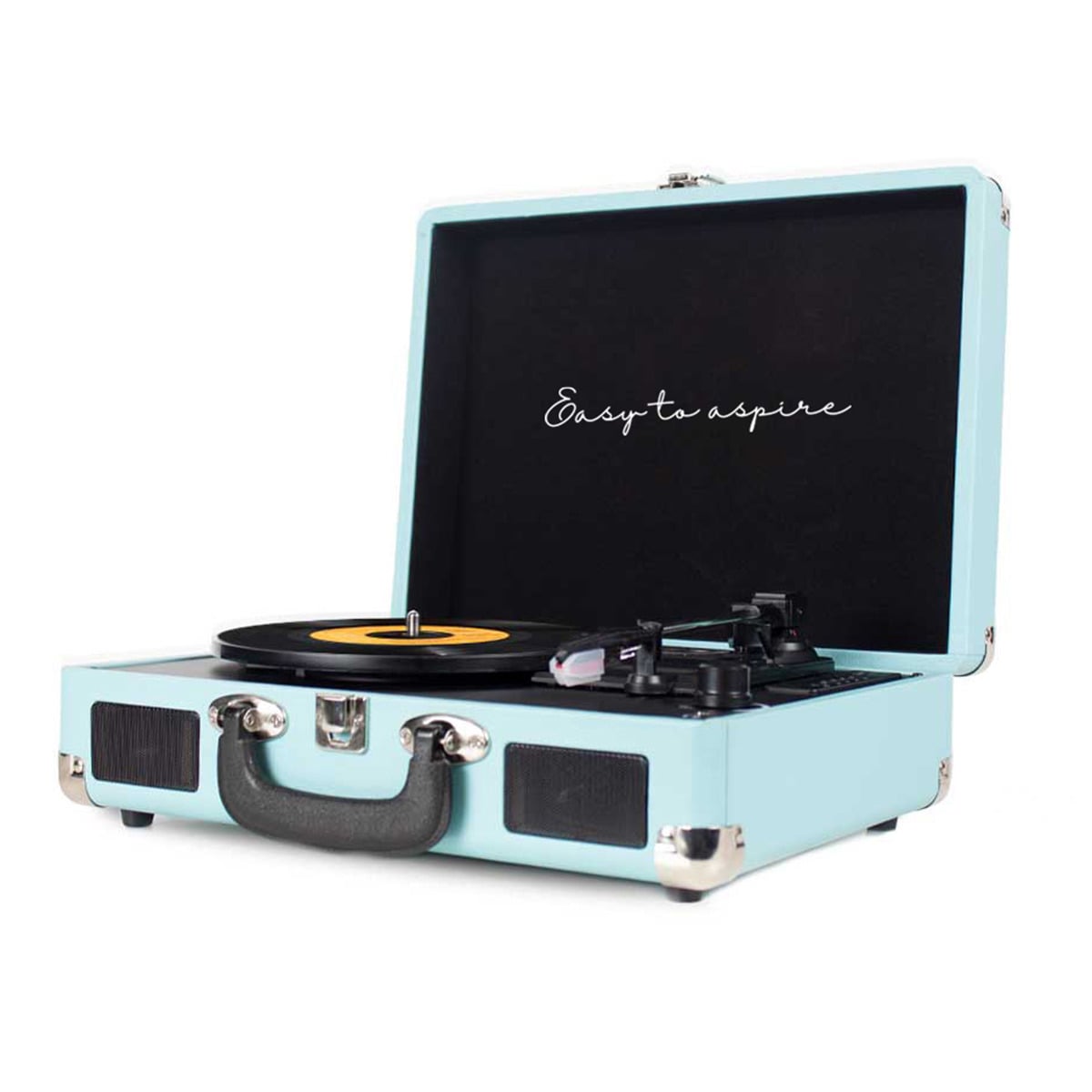 Tocadiscos convertidor Prixton VC400 Lilac Bluetooth Azul-2