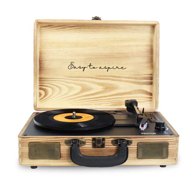 Imagen 0 de Tocadiscos convertidor Prixton VC400 Lilac Bluetooth