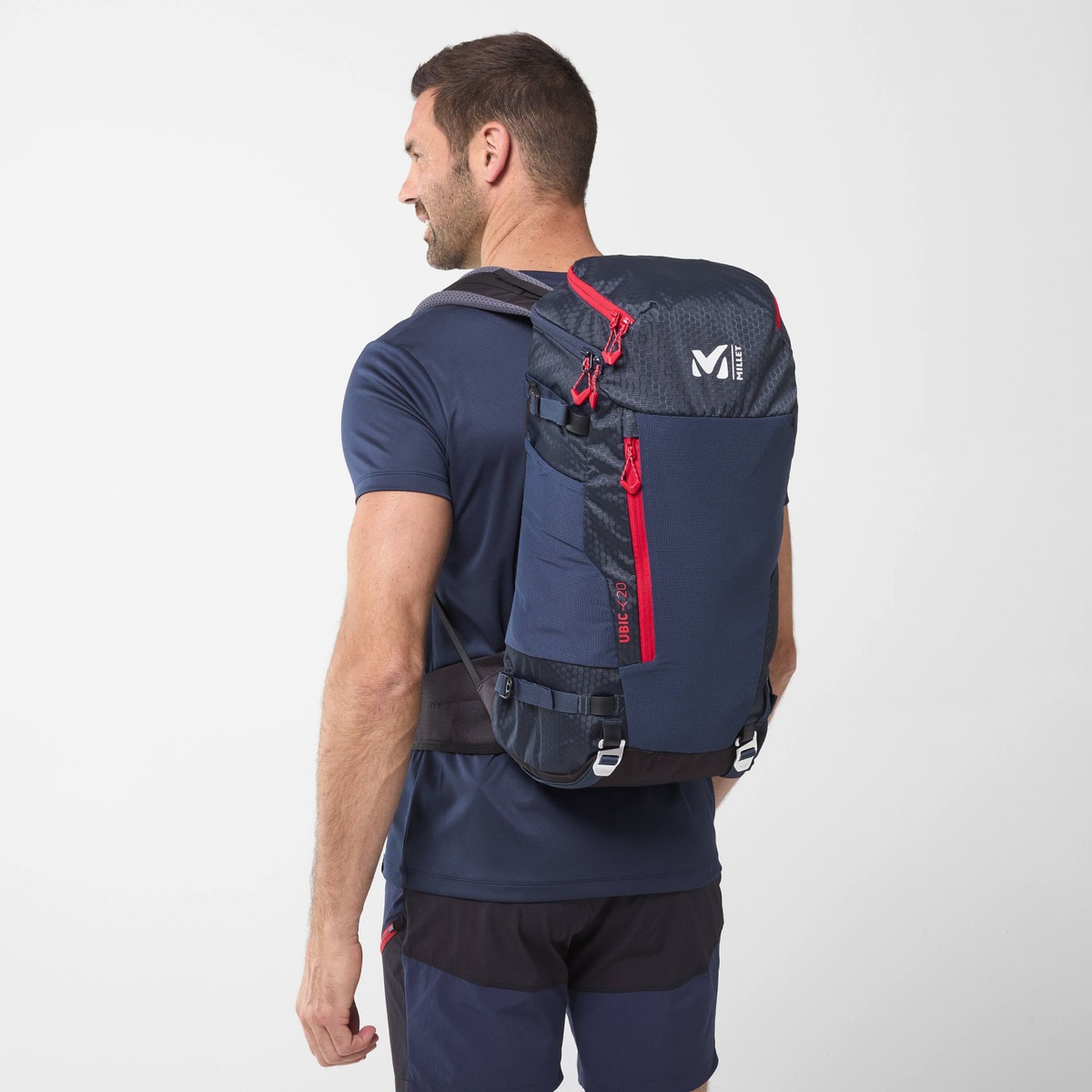 Mochila de Montanha Ubic 20 Azul / Preto-5