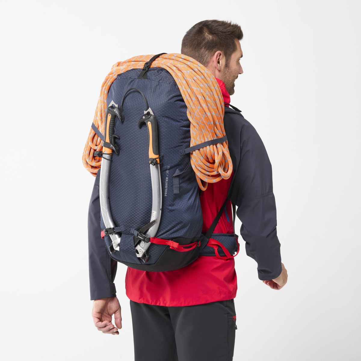 Mochila de Montanha ProLighter 38+10 Azul-5