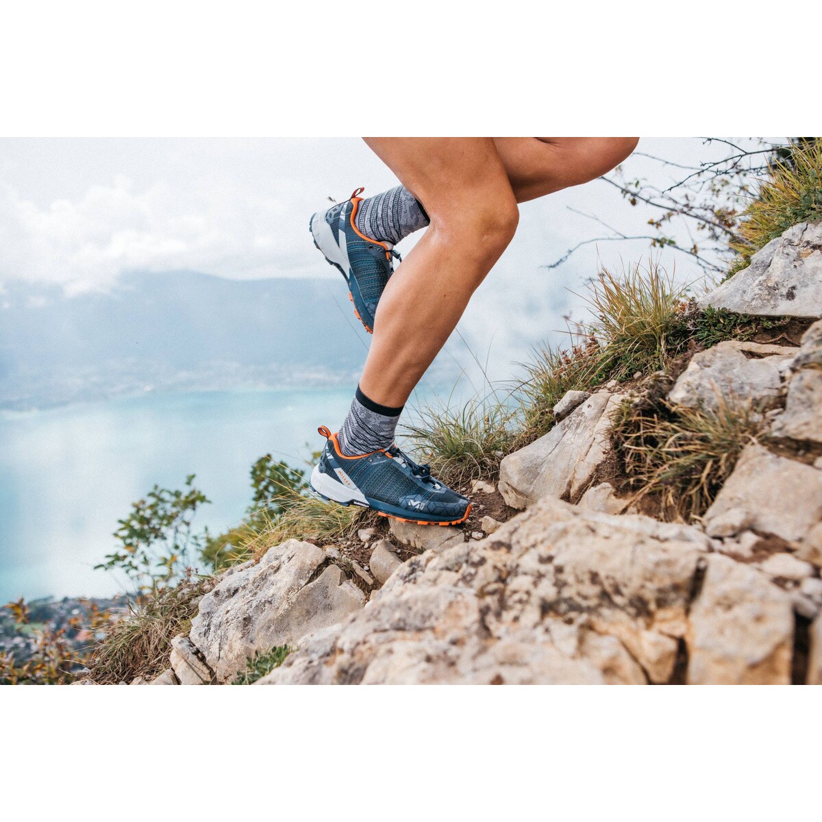 Sapatilhas de Trail Running Light Rush Azul / Verde-6