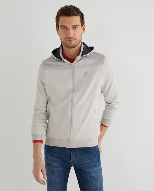 Cazadora de hombre soft combinada slim fit · Florentino · El Corte Inglés