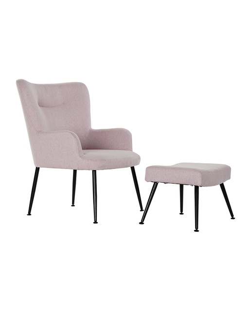 Imagen 0 de Pack 2 sillones poliéster y metal