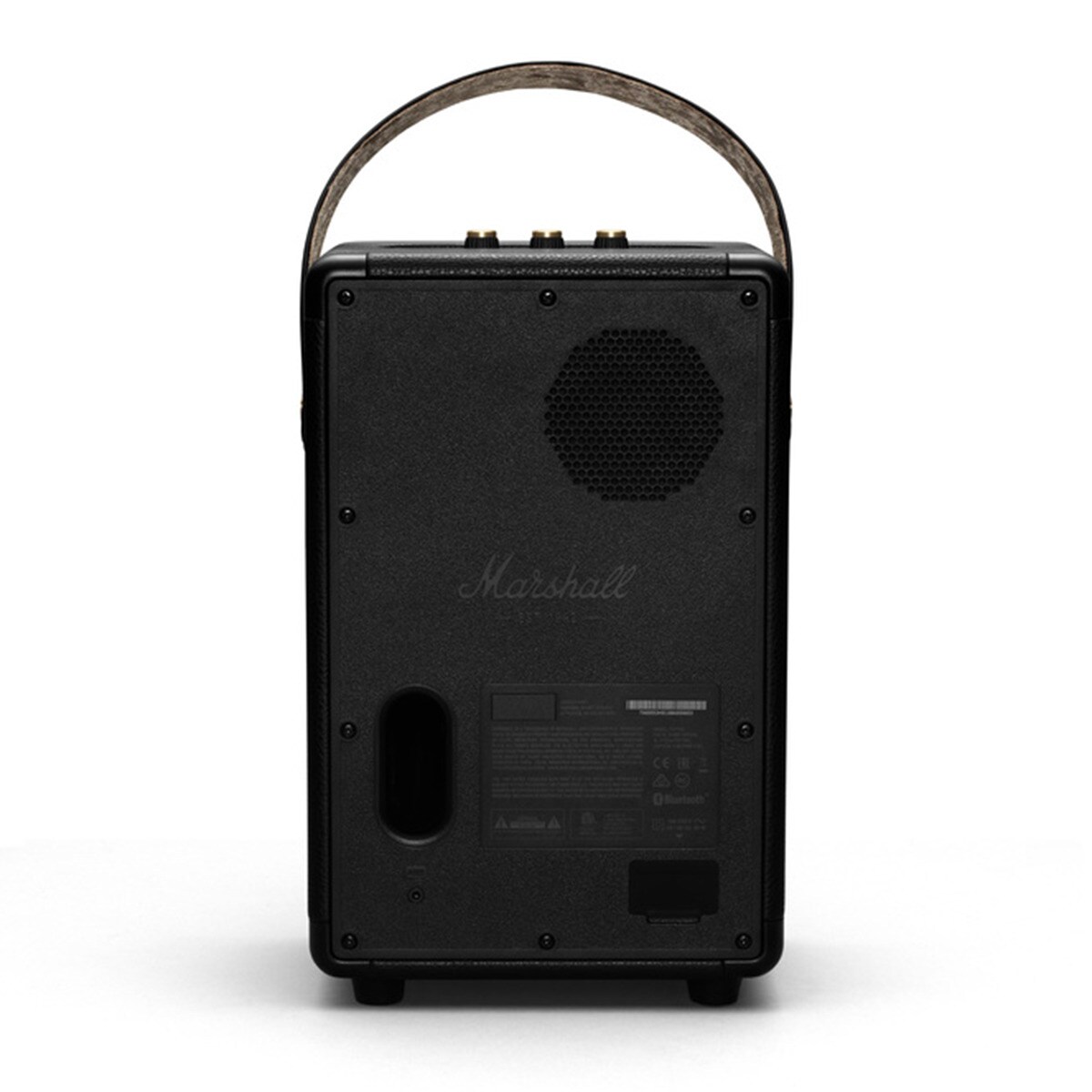 Coluna Portátil Tufton Bluetooth Black & Brass Preto-2